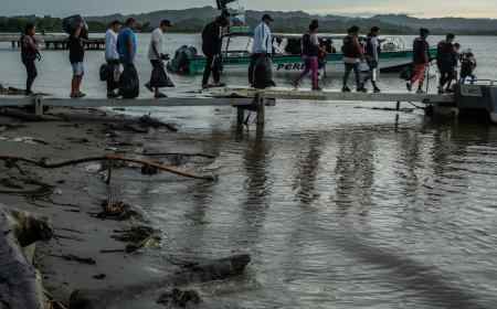 Darién Gap Migration Is Halted After Colombia Arrests Boat Captains