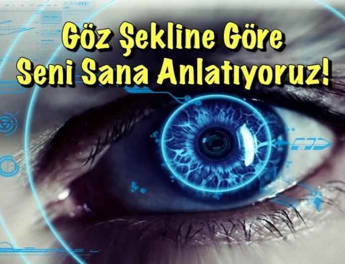 我們根據您的眼睛形狀來告訴您關於您的資訊!