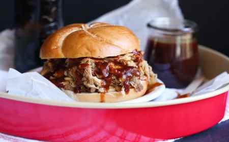 Root Beer Pulled Pork with Root Beer BBQ Sauce