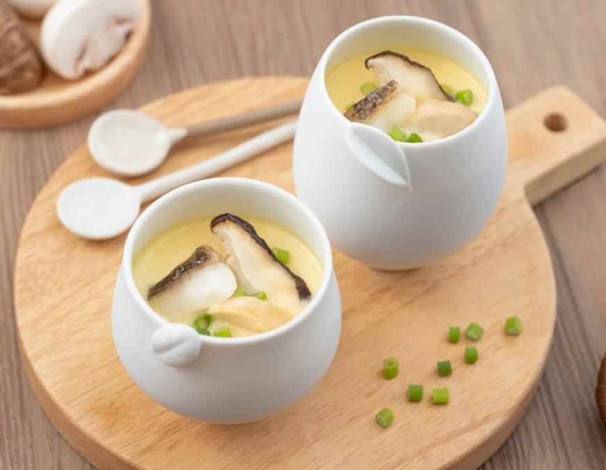 日式茶碗蒸 Japanese Style Steamed Egg Custard